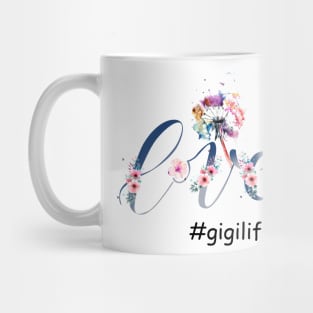 Love Dandelion Flower Gigi Life Mug